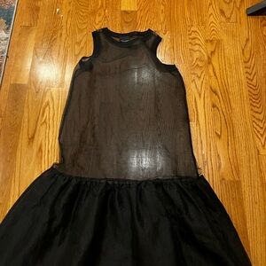 Cynthia Rowley Black Sheer dress